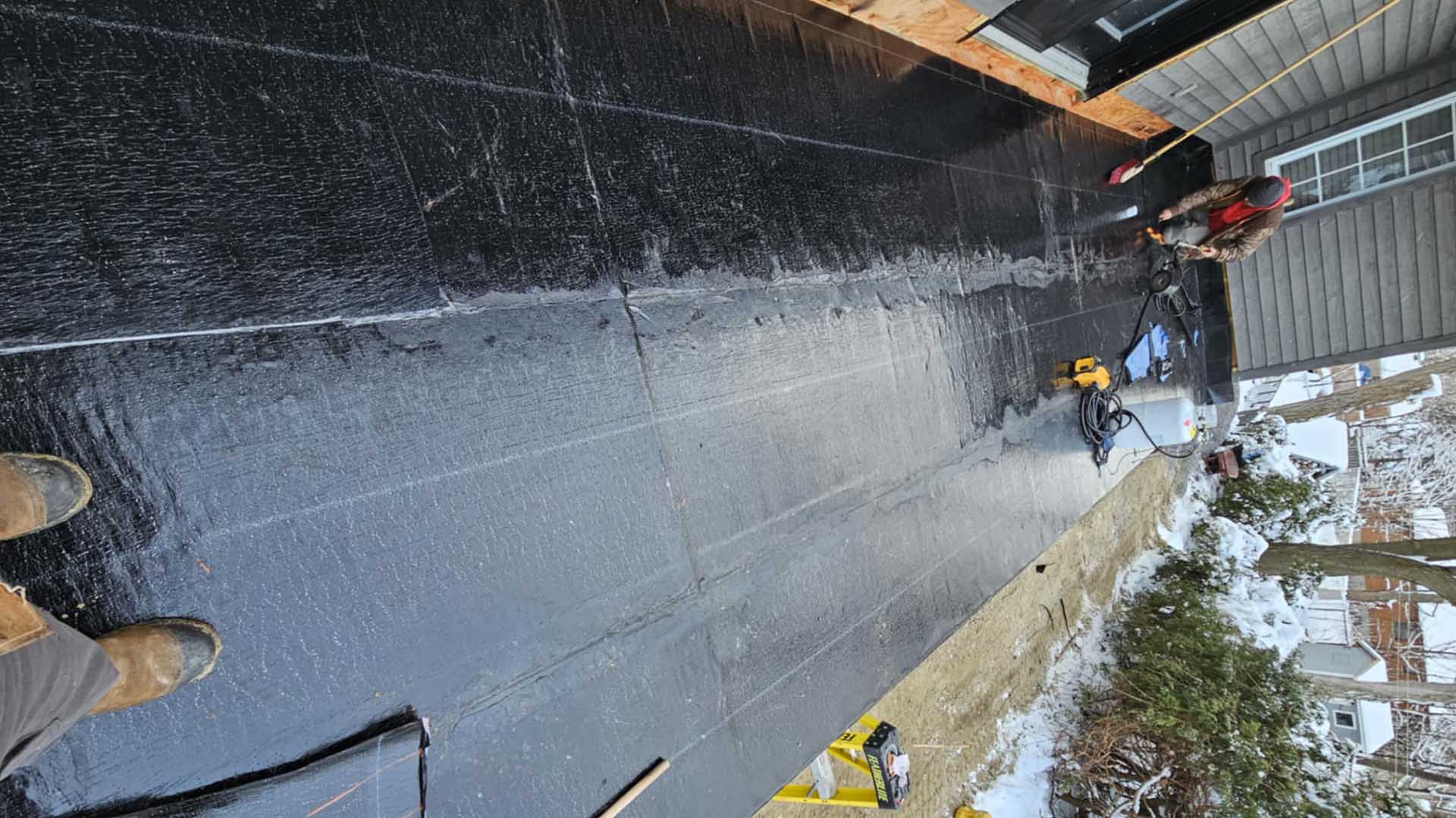 TOITURE MEMBRANE ELASTOMÈRE